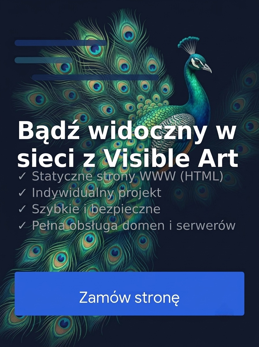 Plakat promocyjny Visible Art